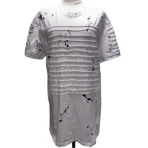 Switch Remarkable Distressed Splatter Short Sleeve Tee Size XL